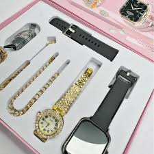 **A58 Smart Watch for Ladies | Stylish Women’s Smartwatch Gift Set | Fashion Smart Watch for Girls & Women | Perfect Birthday & Special Occasion Gift**