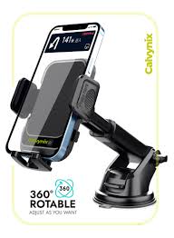 360° Rotatable Mobile Phone Car Holder | Strong Grip Dashboard & AC Vent Mount | Universal Car Phone Stand