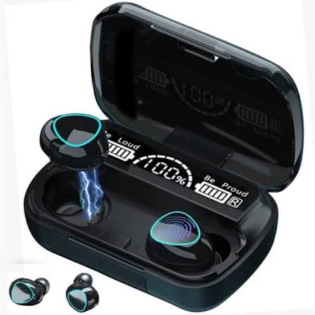 M10 & M90 TWS Wireless Earbuds – Super Sound, Touch Control, Built-in Mic, Bluetooth Headphones with Charging Case