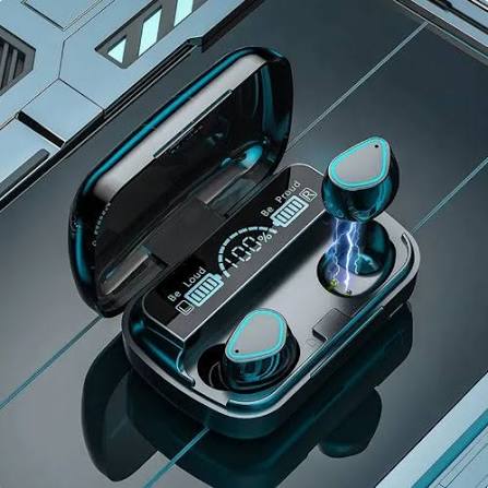 M10 & M90 TWS Wireless Earbuds – Super Sound, Touch Control, Built-in Mic, Bluetooth Headphones with Charging Case